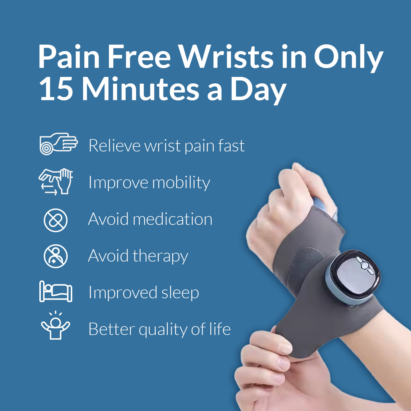 ReviveBand - Wrist Pain Relief for Caregivers