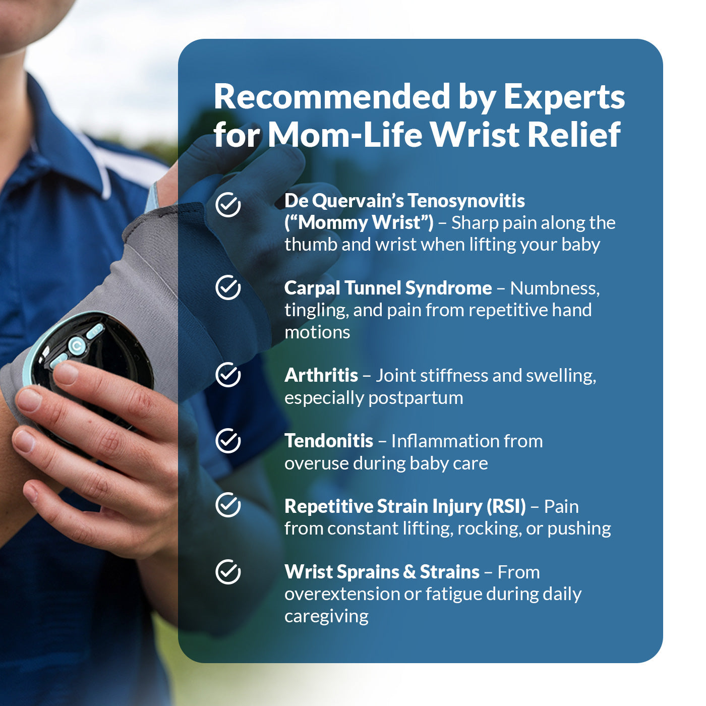 ReviveBand - Wrist Pain Relief for Caregivers